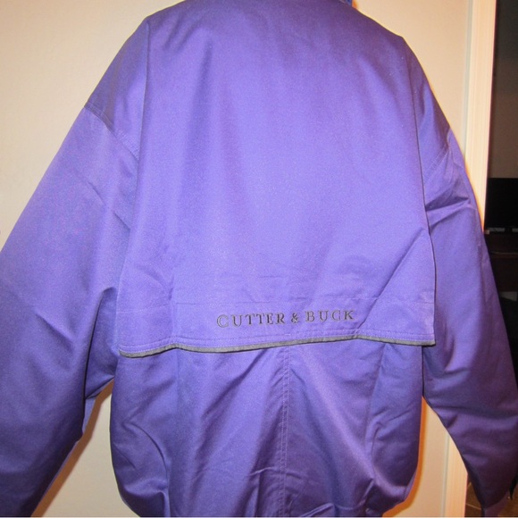 Cutter & Buck purple windbreaker - Picture 3 of 5